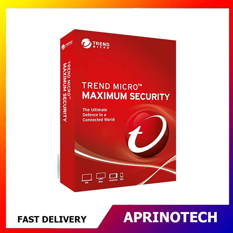 Trend Micro Maximum Security Aprinotech Trend Micro Maximum Security Aprinotech