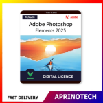Adobe Photoshop Elements 2025 PC/ Mac 1 User 3 Tahun
