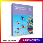 Adobe Premiere Elements 2023 PC/ Mac 1 User Lifetime  - Windows