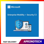 Microsoft Enterprise Mobility + Security E3 - 5 User 1 Year