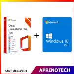 Microsoft Office 2021 + Windows 10 Professional Plus  License Key Lifetime