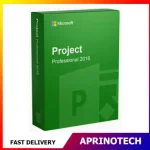 Microsoft Project 2016 Professional  License Key