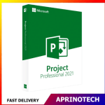Microsoft Project 2021 Professional  Key CSP ESD Prepetual