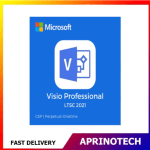 Microsoft Visio 2021 LTSC Professional  Key CSP ESD Prepetual