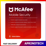 McAfee Mobile Security 1 Device 1 Year License Key - Android