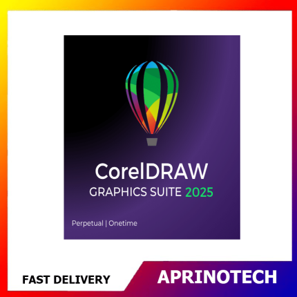 CorelDraw 2025 Graphics Suite Lifetime - Aprinotech
