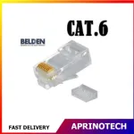 Connector RJ45 Cat 6 Belden AP700008 Konektor RJ45 Cat6 isi 50pcs