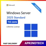 Windows Server 2025 Standard - 16 Core License Key