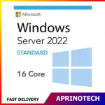 Windows Server 2022 Standard - 16 Core License Key - Posa Card