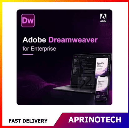 Adobe Dreamweaver for Enterprise 1 Year Subscription Adobe Dreamweaver for Enterprise 1 Year Subscription - Image 1