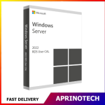 Microsoft Windows Server 2022 RDS Remote Desktop Services User CAL – CSP - 50 Cal
