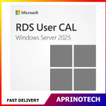 Microsoft Windows Server 2025 RDS Remote Desktop Services User CAL – CSP - 50 Cal