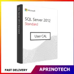 Microsoft SQL Server 2012 Standard 1 User CAL
