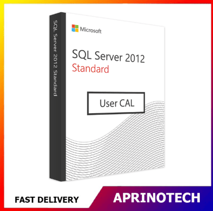 Microsoft SQL Server 2012 Standard 1 User CAL Microsoft SQL Server 2012 Standard 1 User CAL - Image 1
