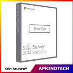 Microsoft SQL Server 2014 Standard 1 User CAL