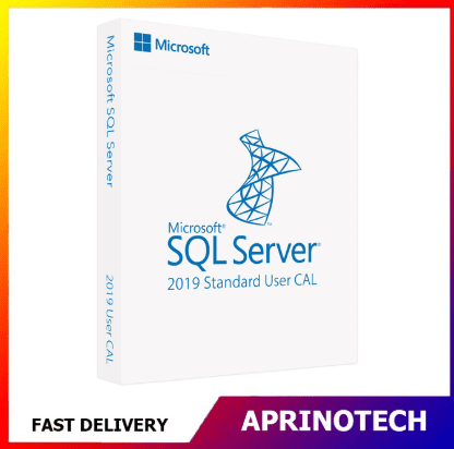 Microsoft SQL Server 2019 Standard 1 User CAL Microsoft SQL Server 2019 Standard 1 User CAL - Image 1