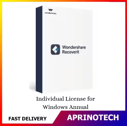 Wondershare Recoverit Individual License for Windows Annual Wondershare Recoverit Individual License for Windows Annual - Image 1