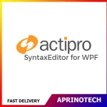 Actipro SyntaxEditor for WPF