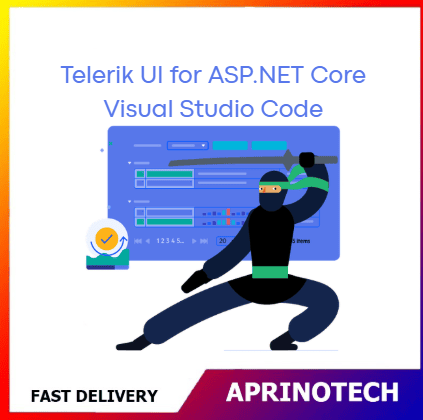 Telerik UI for ASP.NET Core Visual Studio Code Telerik UI for ASP.NET Core Visual Studio Code - Image 1