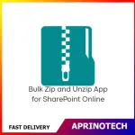 Bulk Zip and Unzip App for SharePoint Online