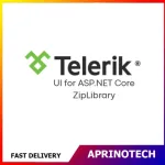 Telerik UI for ASP.NET Core ZipLibrary