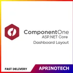 ComponentOne ASP.NET Core Dashboard Layout